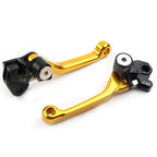 GOLD Brake Clutch Levers Handle for Suzuki RMZ450 (2005-2022)