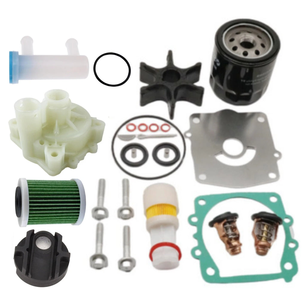 Outboard Maintenance Kit for Yamaha F200A F225A (4-Stroke) w/Fuel Filter 65L-24563