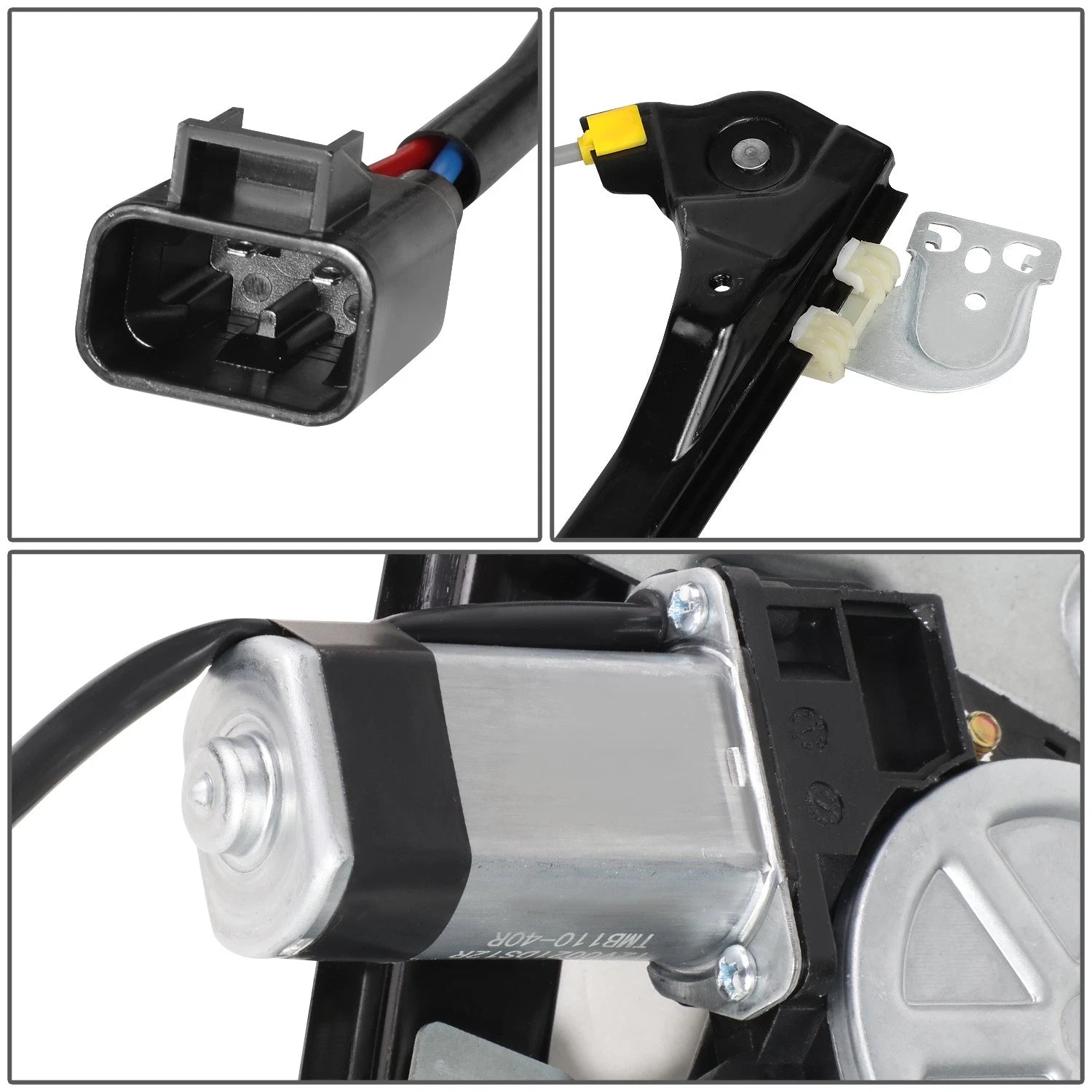 Power Window Regulator w/Motor for Pontiac Grand Am Alero (1999–2005)