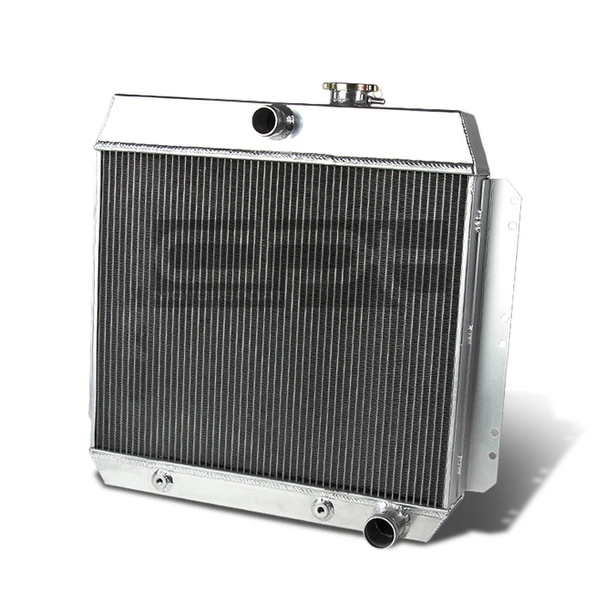 Full Aluminum 3-Row Racing Radiator for 49-54 Chevy Fleetline/Style V8