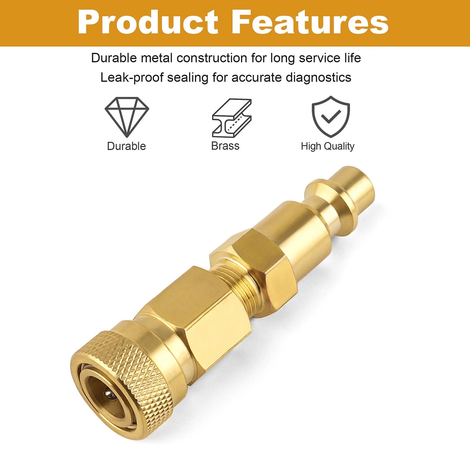 Diesel Compression Test Adapters TU-15-15 for Snap-On OTC