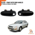 Black Front Outer Door Handles  for Toyota Corolla AE100 AE101 AE102 (92-98)