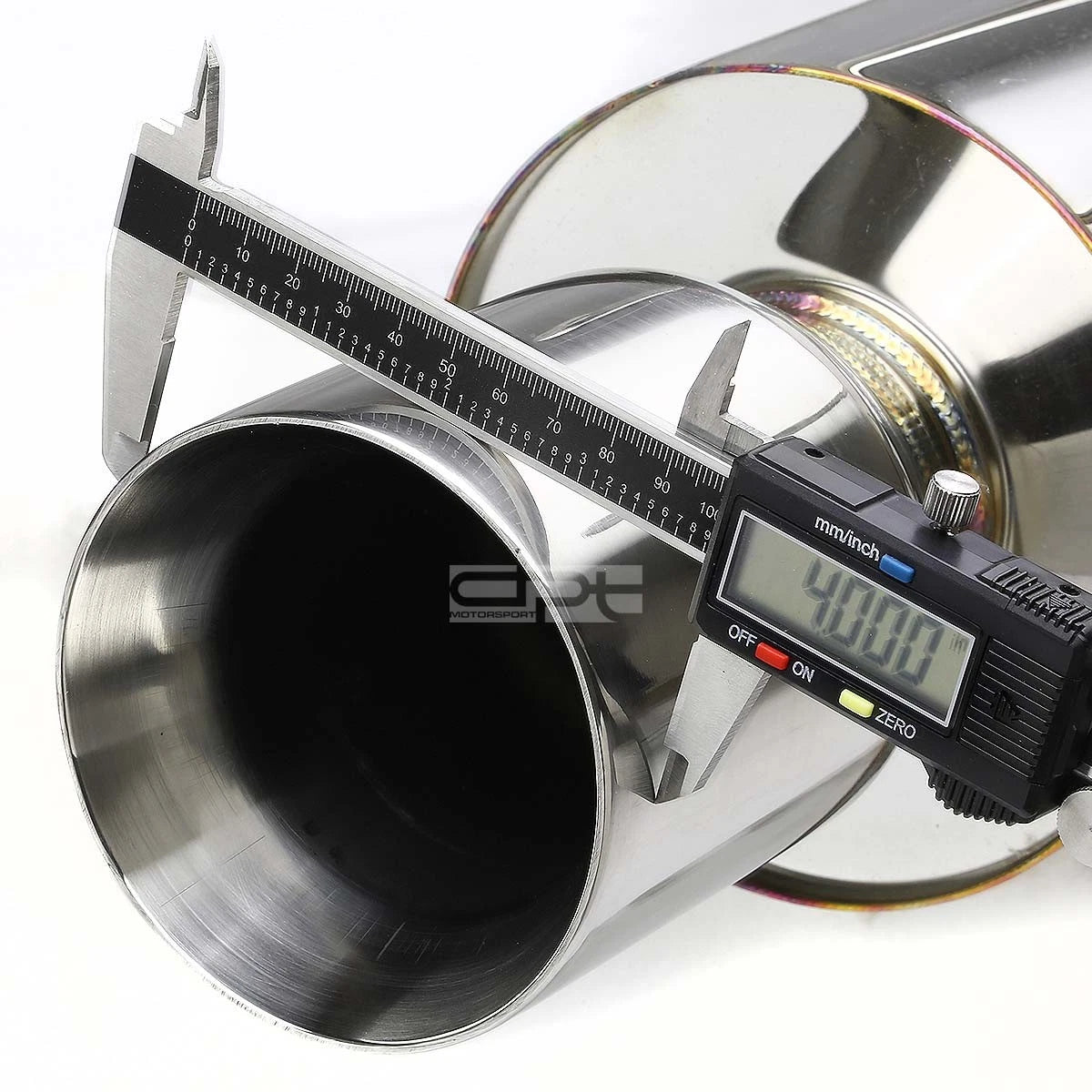 Rolled Muffler Tip for Honda Accord (1994–1997) - Stainless Racing Catback