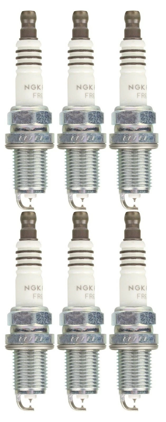 Set of 6 Ruthenium HX Spark Plugs for Acura Honda Jeep Toyota Dodge BMW