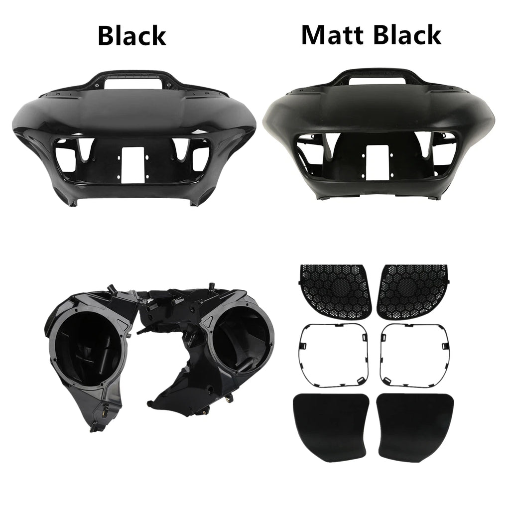 Inner Outer Fairing Speaker Cover Grille for Harley Road Glide FLTRX FLTR (2015–2023)