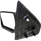 Power Mirror for Ford F-150 (2009–2010) Front Left Manual Folding Black