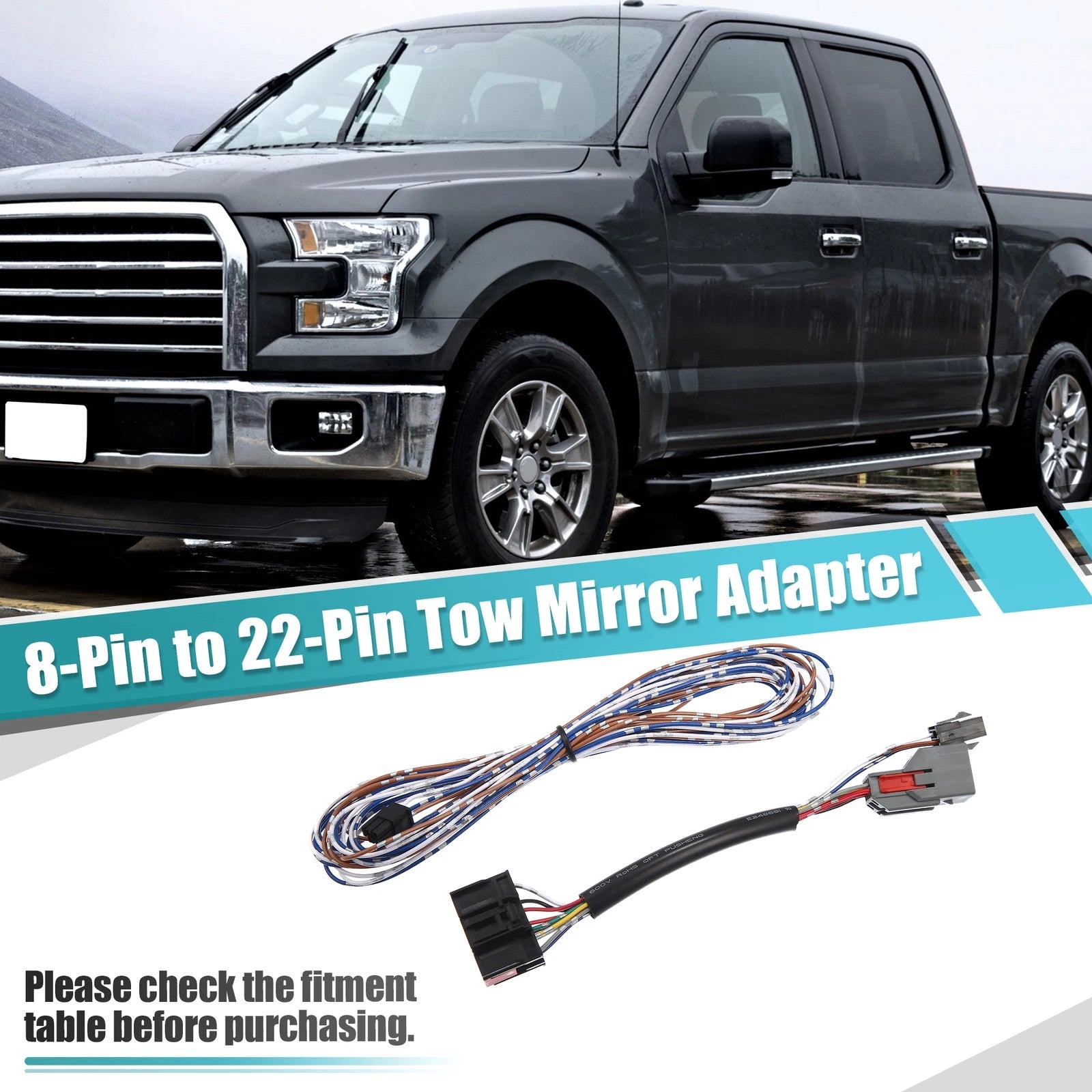 2X Harness Connector Adapter Set for Ford F150 (2015–2017)