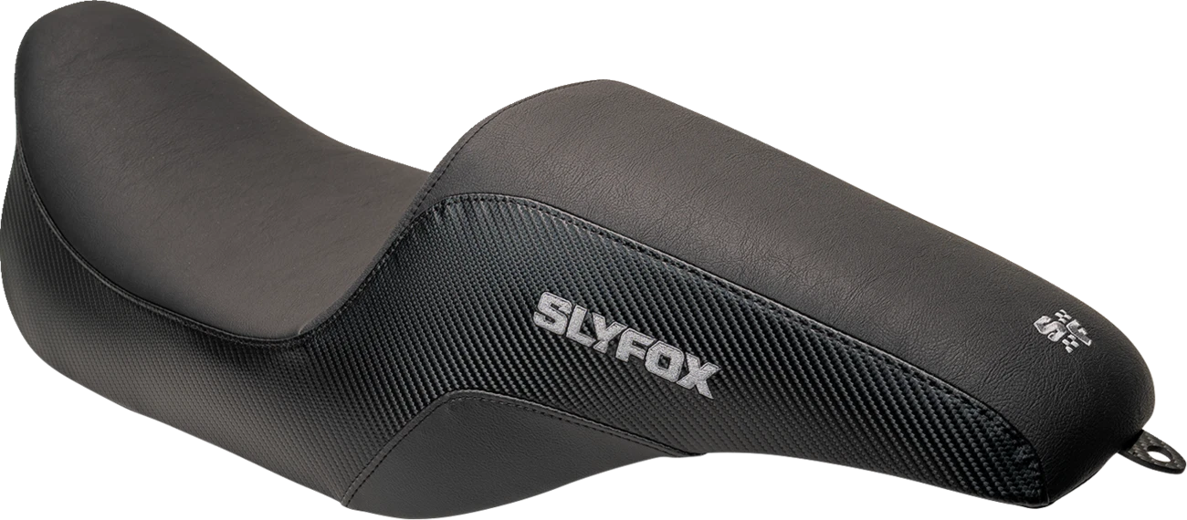 Drifter Seat for FL (1997–2007) - Gray Logo, Smooth Vinyl, Carbon Fiber