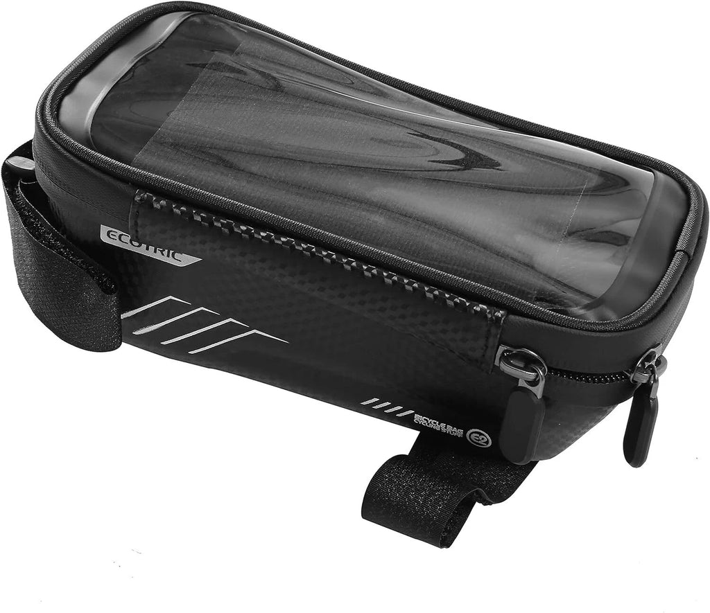 Bike Phone Front Frame Bag for ECOTRIC Bicycle (Fits Most Models)