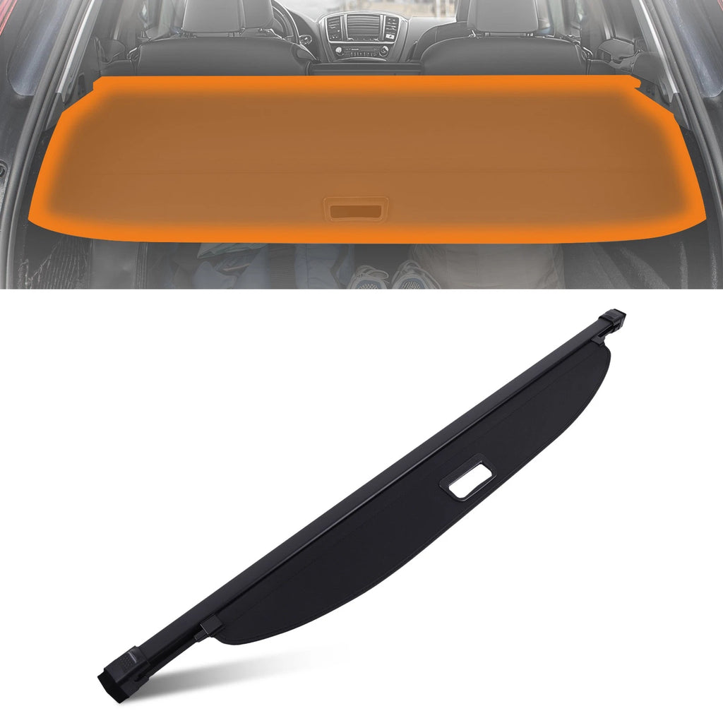 Cargo Cover for Mazda CX90 (2024+) ABS Plastic Retractable Black