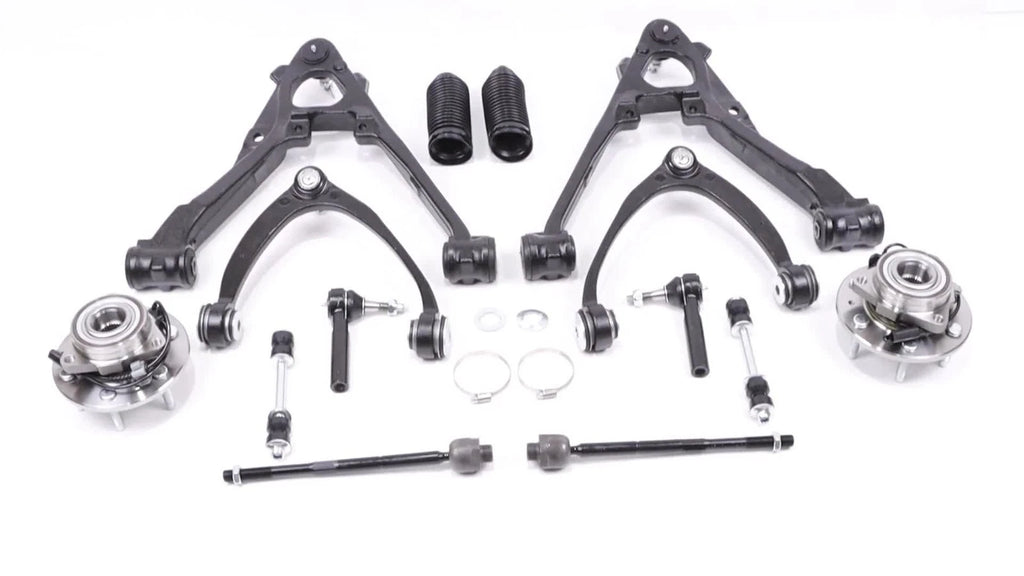 14PC Control Arms & Wheel Hubs for GMC Yukon XL 1500 (2007–2013)