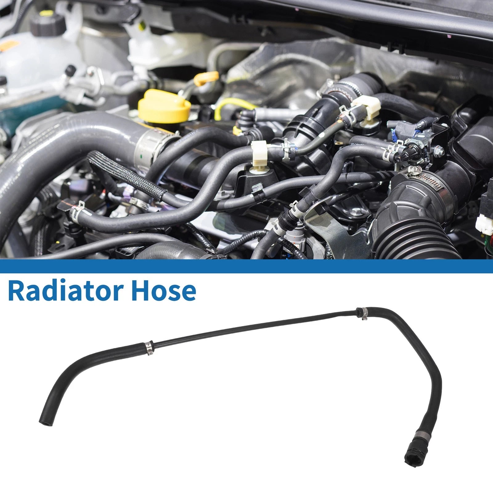 Radiator Hose for BMW Z4 3.0L (2009–2011) No. 17127585743 | Black
