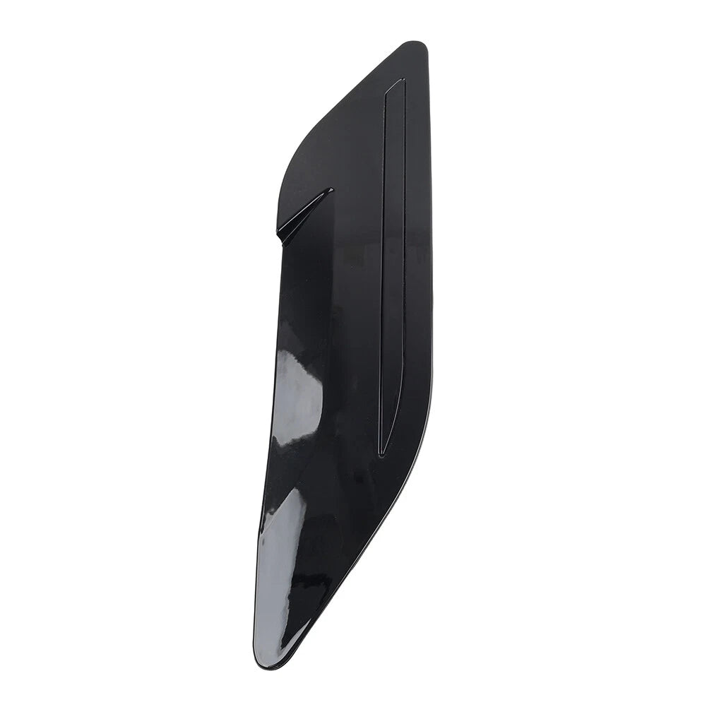 1x Black Hood Engine Air Vent Outlet Cover Left Side for Range Rover Evoque (2020–2023)