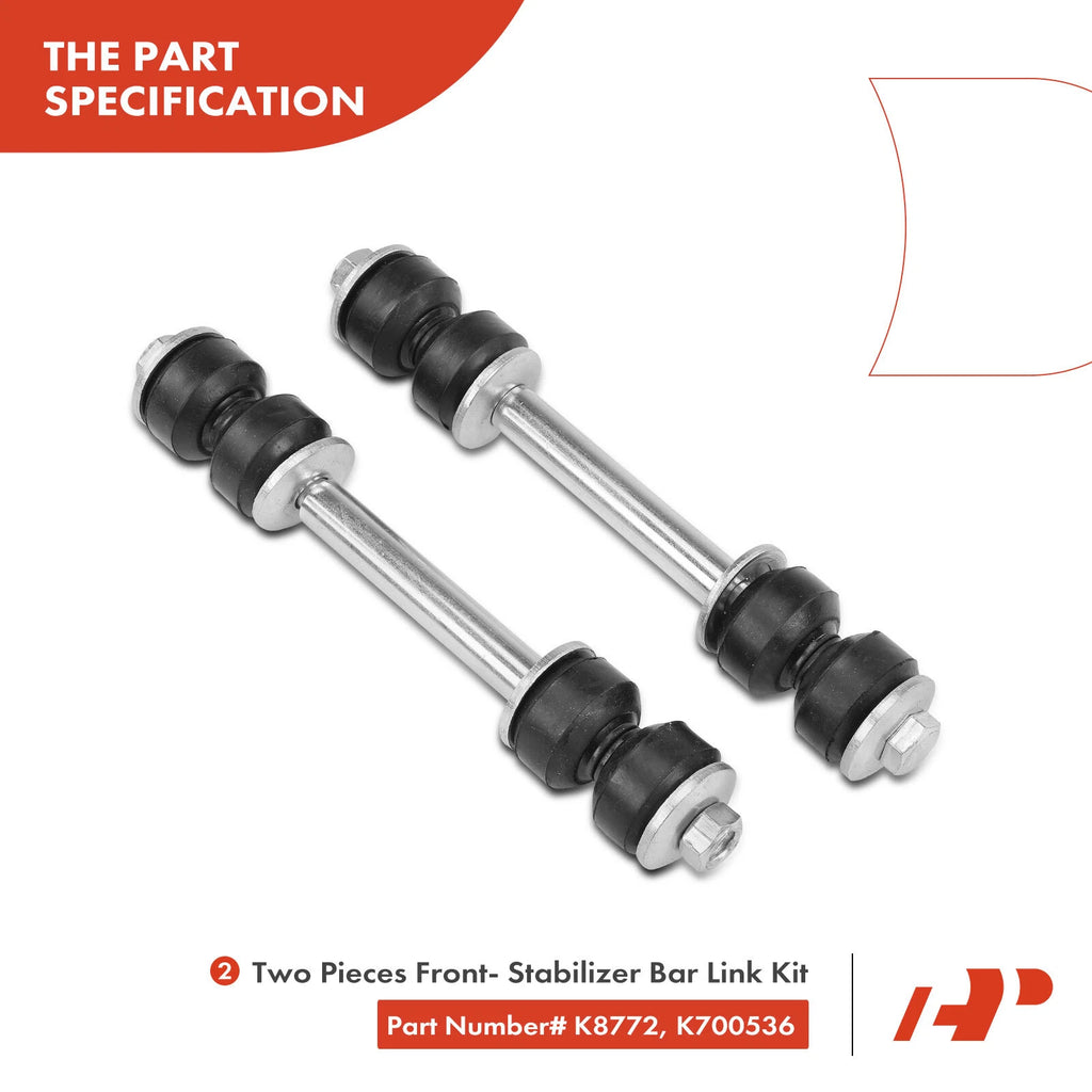 Set of 12 Front Control Arm Idler Arm Sway Bar for Ford F-150 (1997–2003)