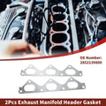 2X Exhaust Manifold Header Gasket for Hyundai Santa Fe (2003–2006) No. 2852139800