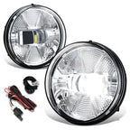 Chrome Housing LED Fog Lights for GMC Sierra 1500 2500HD 3500HD (2007–2014)