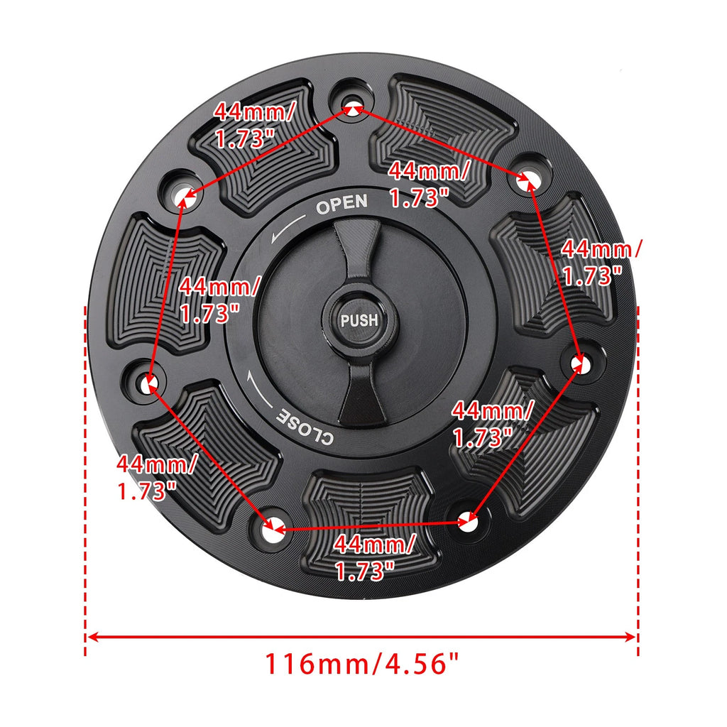 Aluminum Quick-Turn Fuel Gas Cap for RC390 390/790/890 (2017–2020)