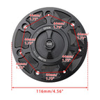 Aluminum Quick-Turn Fuel Gas Cap for RC390 390/790/890 (2017–2020)