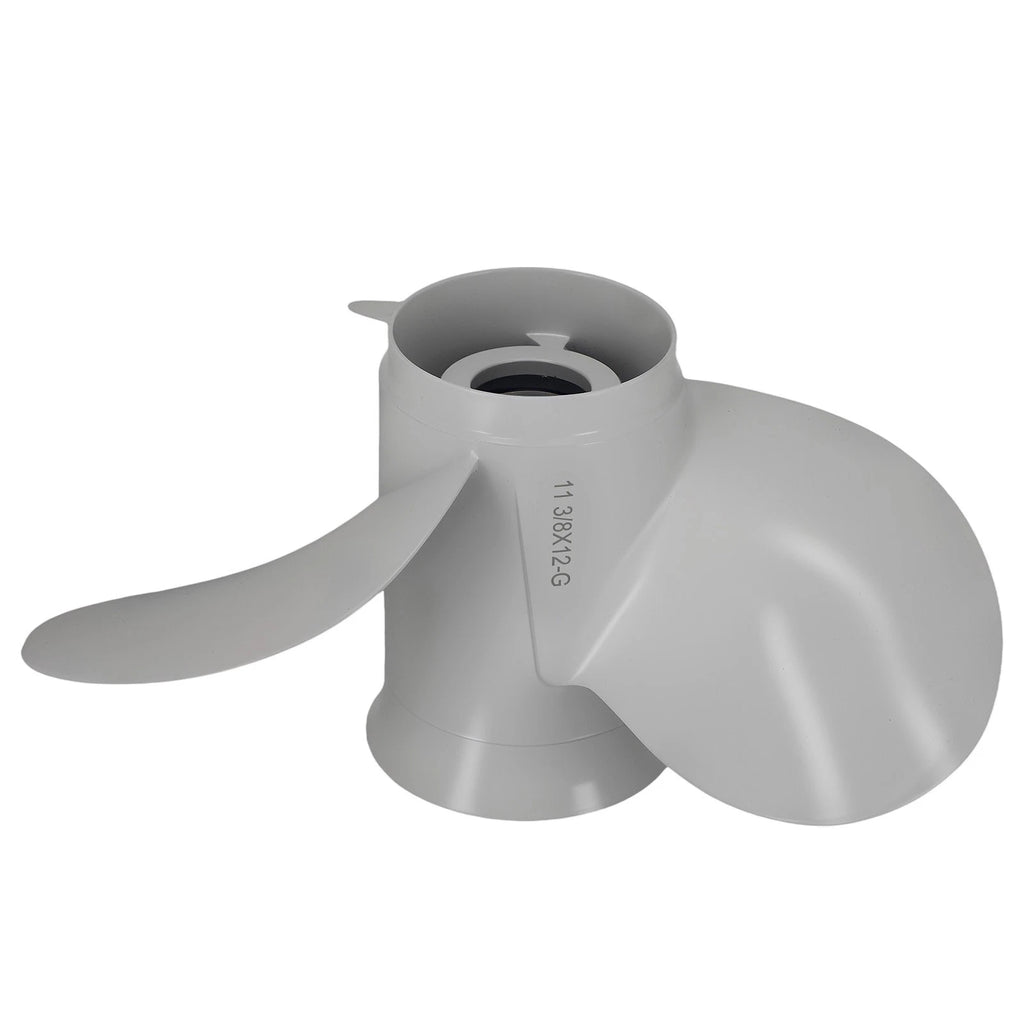 RH Propeller 11 3/8"x12" for Yamaha 25-70HP Outboard (69W-45952-00-00)