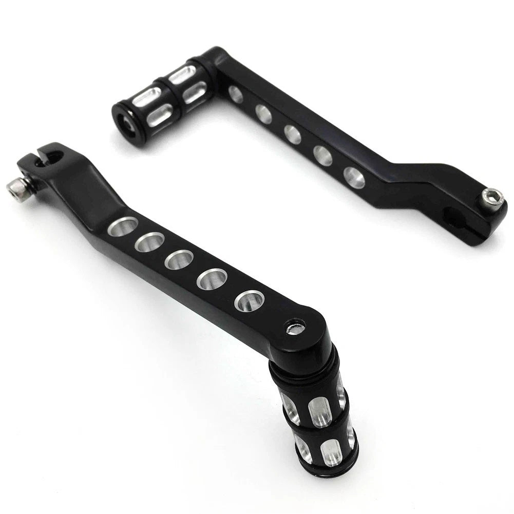 Heel & Toe Shift Levers w/ Shifter Pegs for Harley Road King Street Glide (1988–2017)