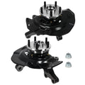 Front Left Right Steering Knuckle Set for Lexus RX400h (2006–2008) with Wheel Bearing