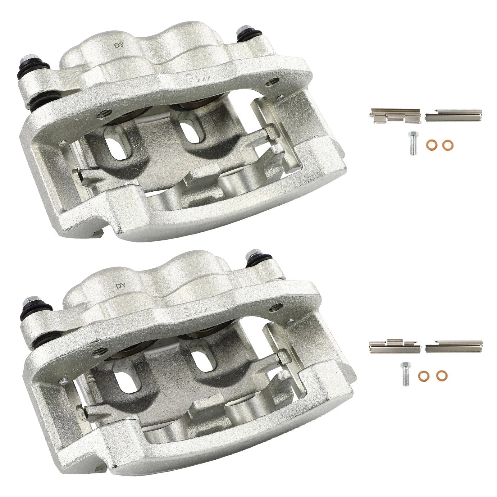 Set of 2 Rear Brake Calipers for Ford E-350 Super Duty