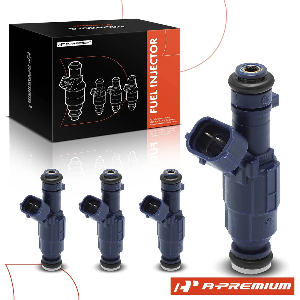 Set of 4 Fuel Injectors for Hyundai Sonata (2008–2010) Kia Forte (2010–2013)