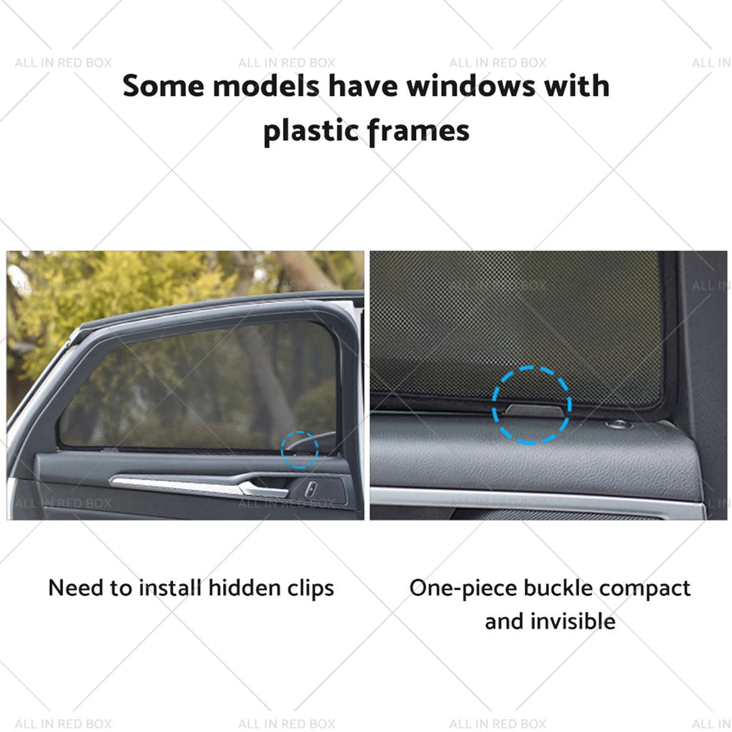 2X Triangular Window Shades for LDV G10 (2014–Present) UVB UVA Protection
