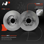 Front Side Disc Brake Rotors for Infiniti QX56 (2007-2010)