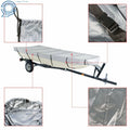 Jon Boat Cover for 12ft-18ft Boats (L Beam Width up to 75 inch)