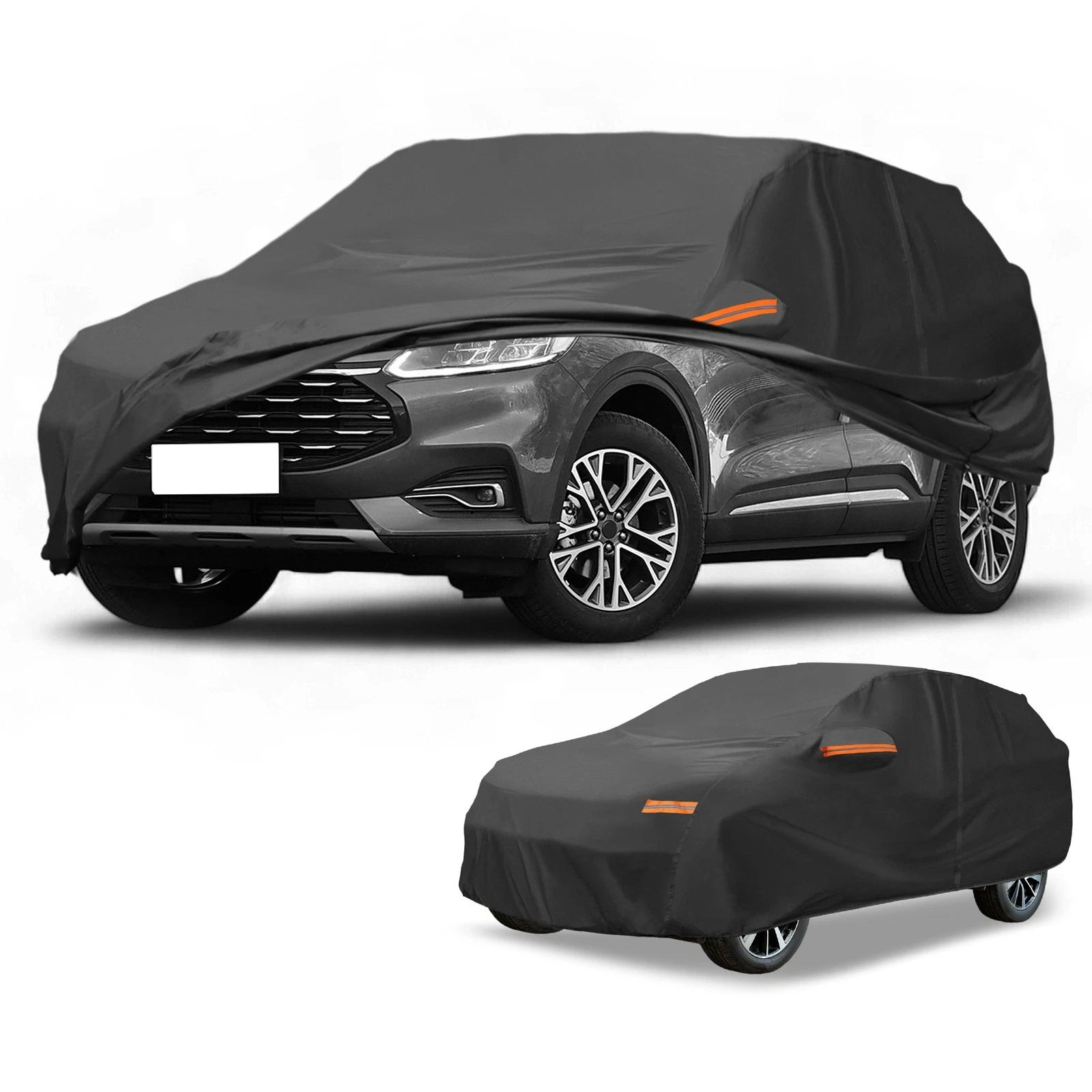 Car Cover Waterproof All Weather for Ford Escape (2013–2023) 190T-PU Zipper
