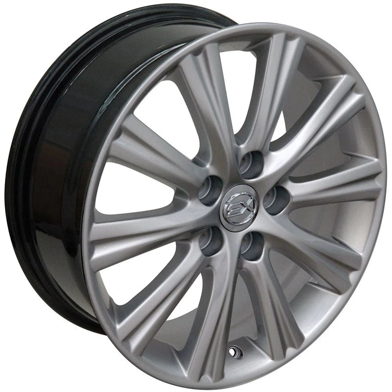 Hyper Silver Wheel 17x7 Replacement for 2004–2014 Lexus RX (OWH2564)