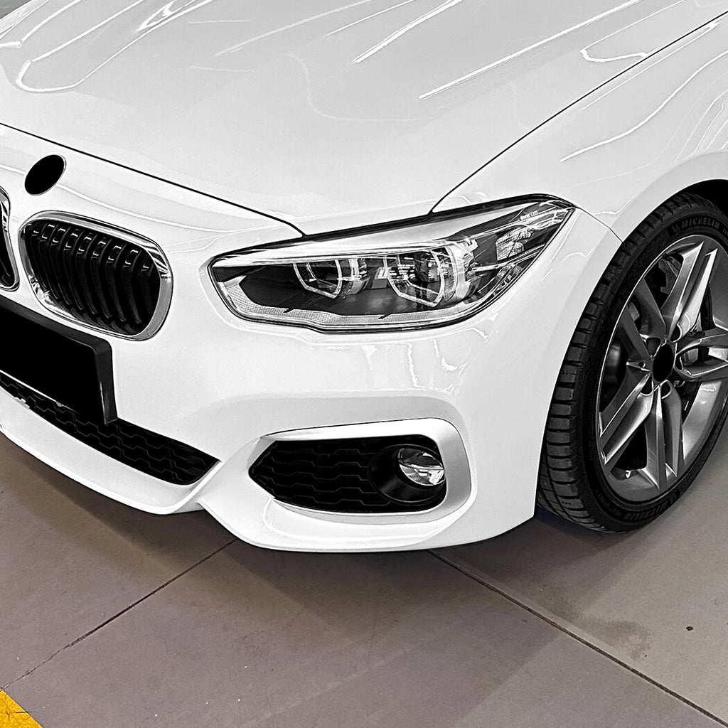 Chrome ABS Side Vent Canards Splitter for BMW 1-Series F20 F21 (2015–2019)