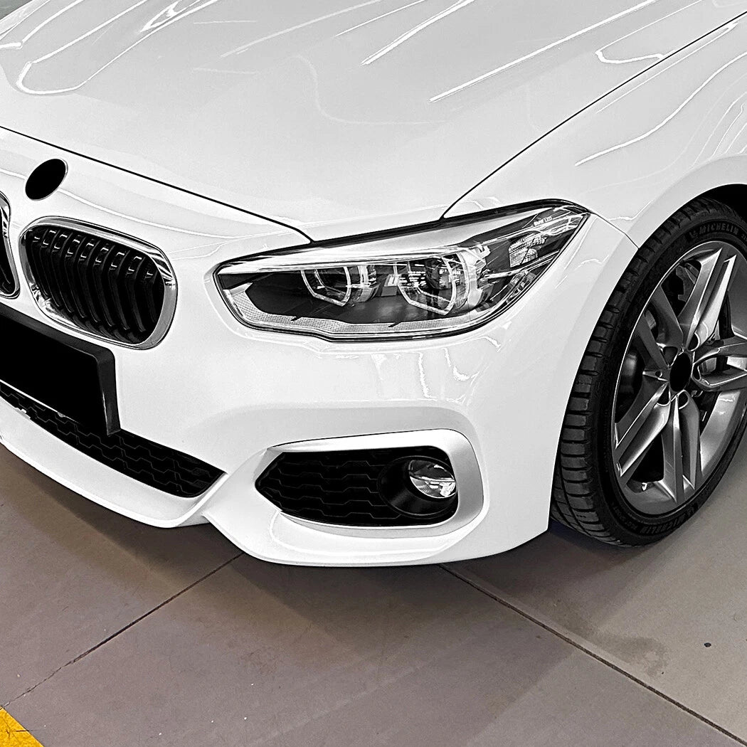 Chrome ABS Side Vent Canards Splitter for BMW 1-Series F20 F21 (2015–2019)