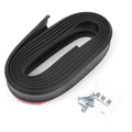 2.5M Lower Lip Protective Strip for Universal Cars (Rubber, Anti-Scratch)