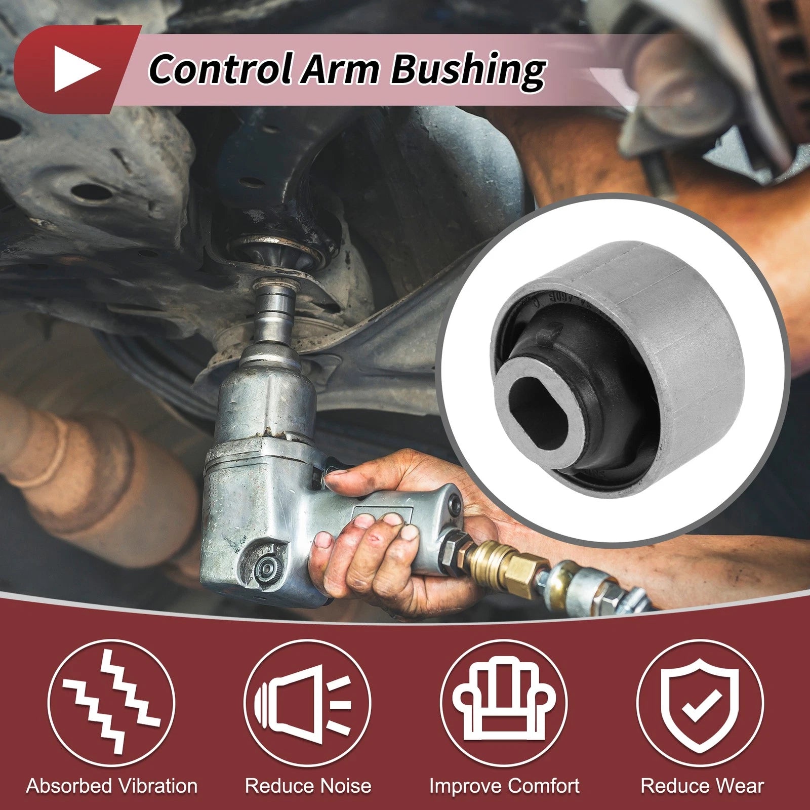 Lower Control Arm Bushing for Mazda Protege, Protege5 (1999–2003)