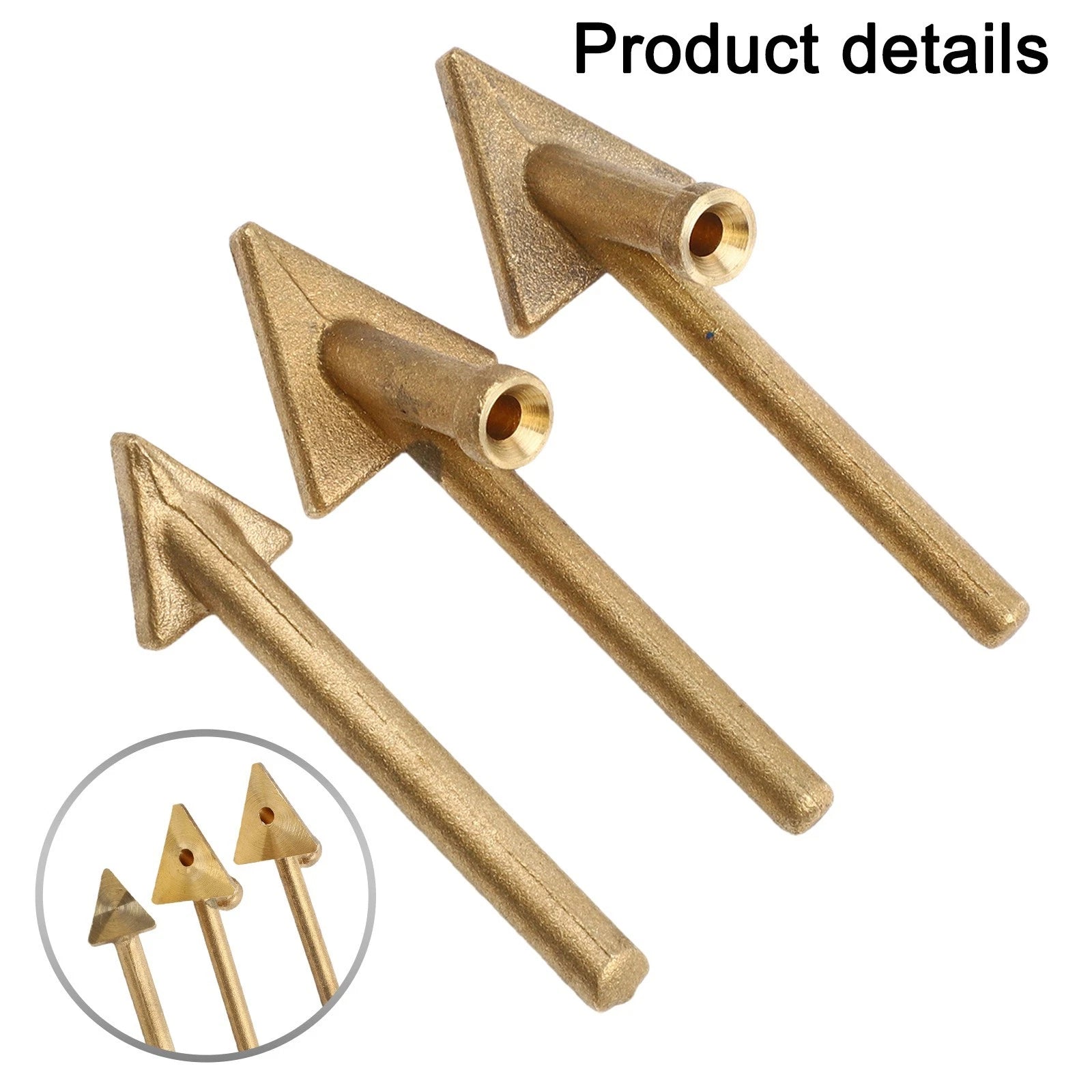 Replacement Tips for Auto Bumper 80W Plastic Welding TPO TEO PP (Pack of 3)