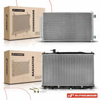 Radiator and A/C Condenser with Drier for Honda CR-V (2007–2011)