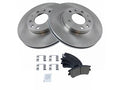 Front Brake Pad and Rotor Kit for Mazda 6 (2003–2005) WK557KC