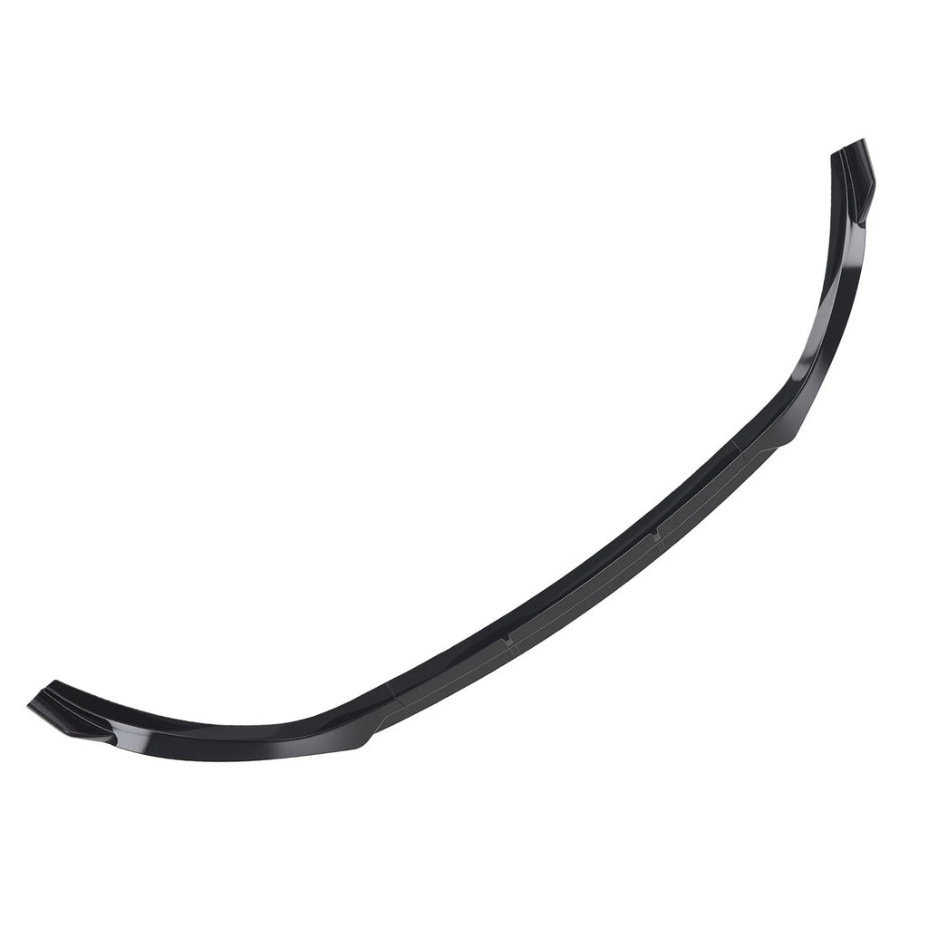 Black Front Bumper Lip for Mercedes-Benz C-Class W205 (2015–2018) AMG Sport