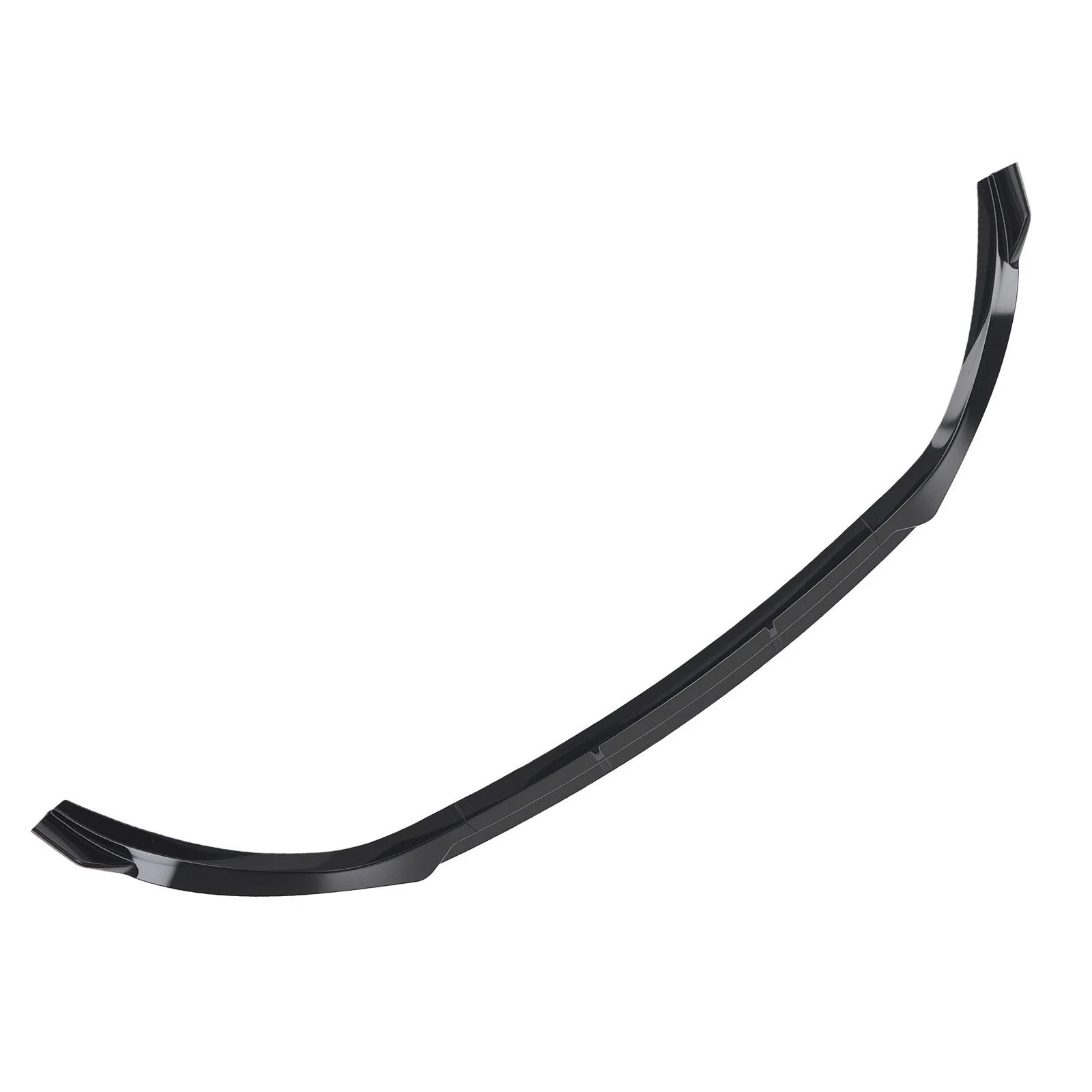 Black Front Bumper Lip for Mercedes-Benz C-Class W205 (2015–2018) AMG Sport