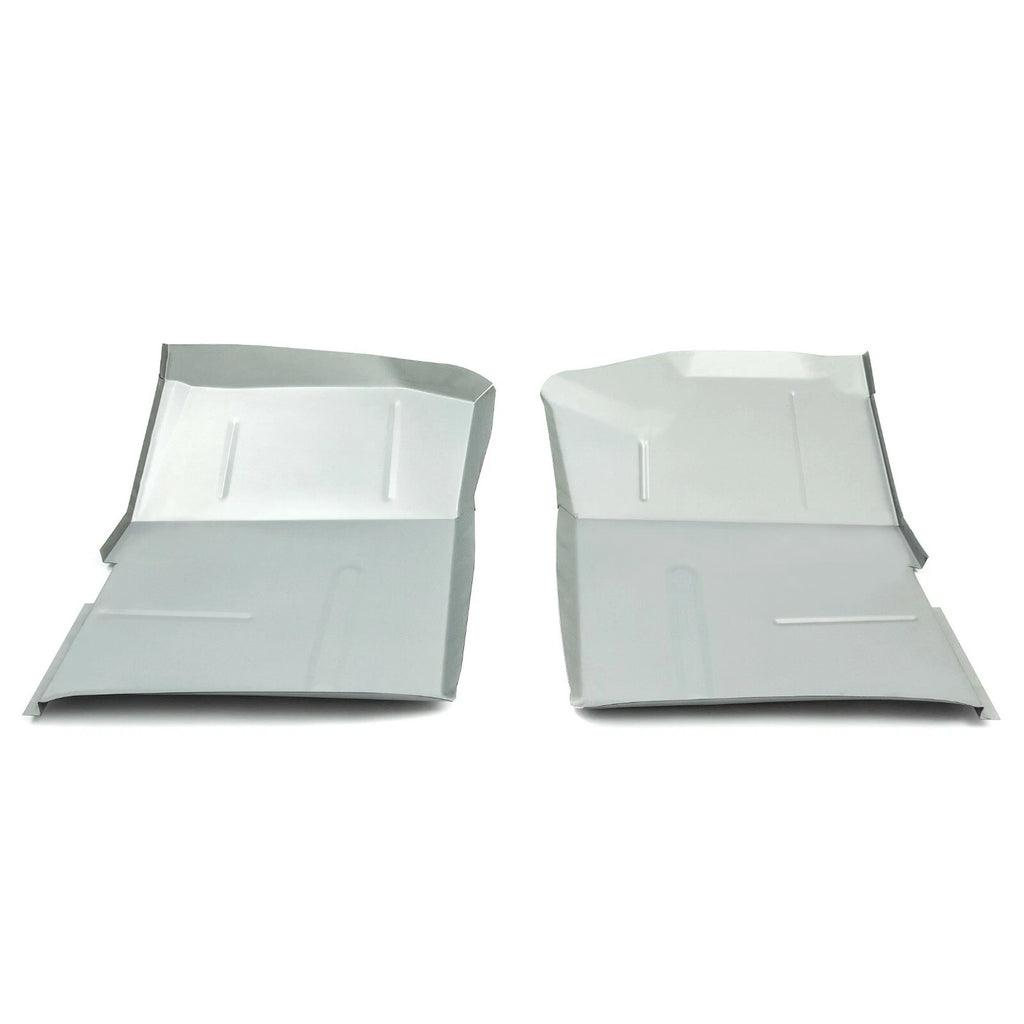Set of 2 Front Floor Pans for Chevrolet C10 K10/20 Truck (1973–1987) Zinc-plated