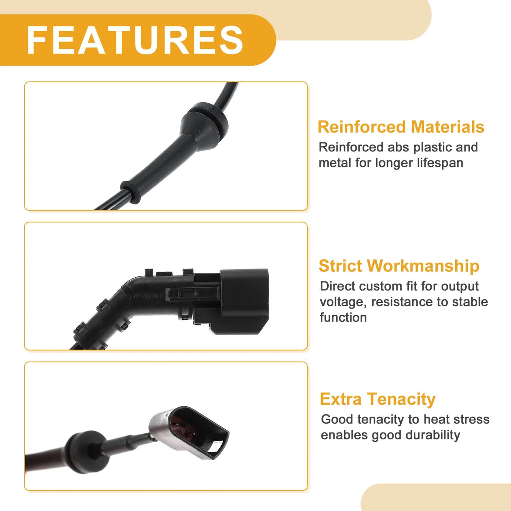 ABS Wheel Speed Sensor for Ford Focus, Mondeo (2006–2011) No. 6G9T2B325
