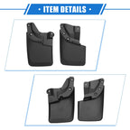 Mud Flaps Kit for Toyota Tacoma (2016–2023) - Front & Rear, OEM Fender Flares