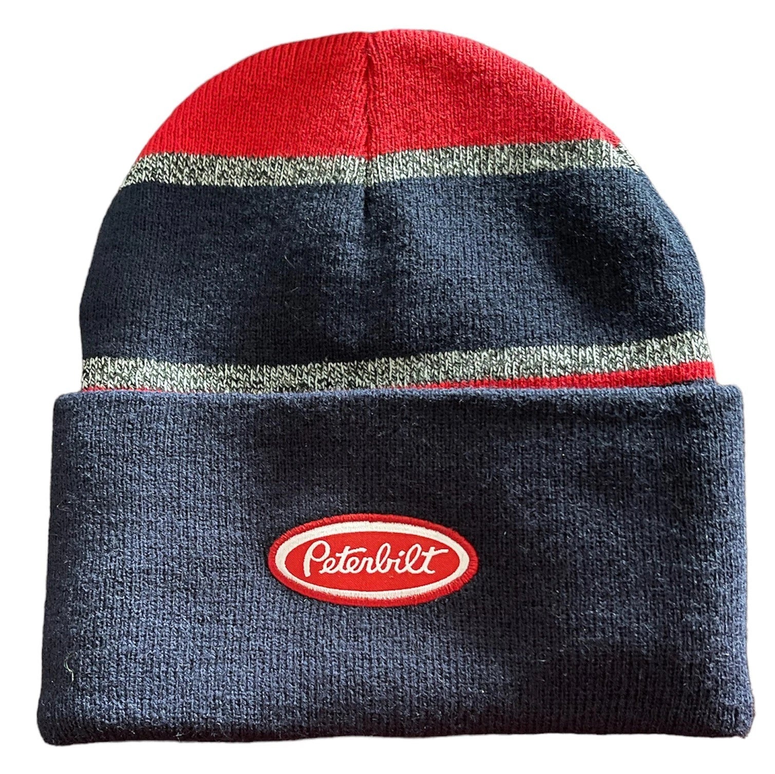 Cuffed Beanie for Peterbilt Motors (Color Block)