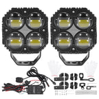 120W LED Auxiliary Spotlight for Motorcycle ATV UTV Pickup (IP67)