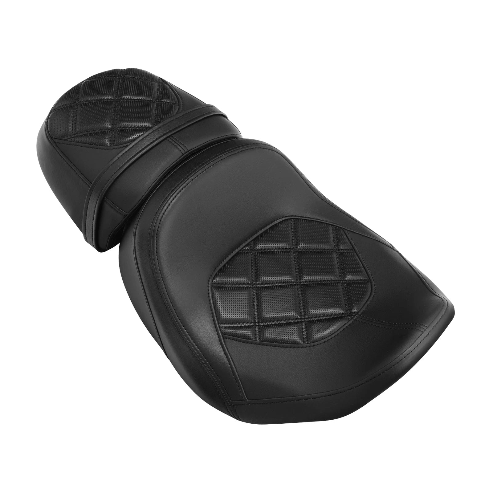 Driver & Passenger Seats for Harley CVO Street Road Glide (2023–2025) Black
