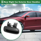 Rear Right Door Handle for Toyota Corolla (1998–2002) No. 6923002040, Black