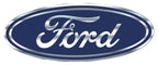 Ford Oval Blue Raised 3D Emblem Fuel Tank Gas Gear Sticker Decal (Fits )