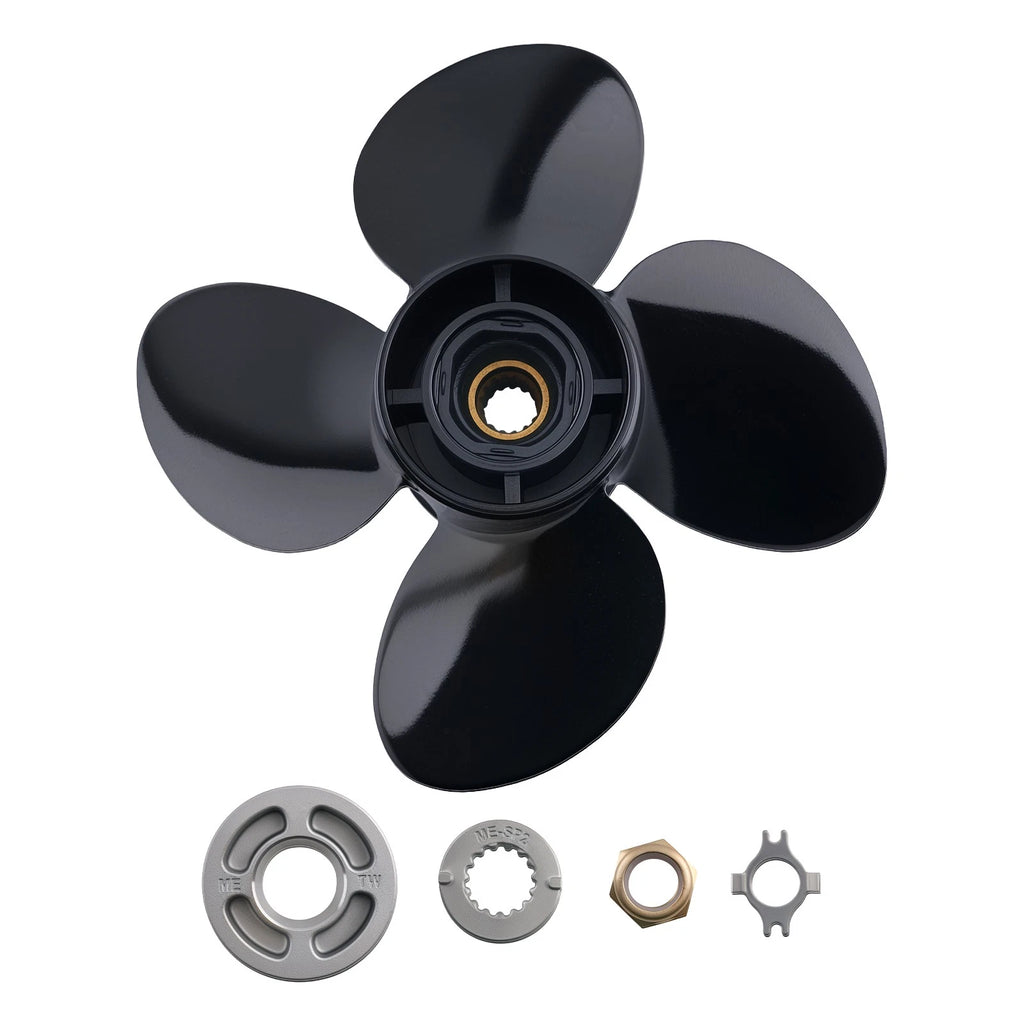 4 Blade Propeller for Mercury Outboard 75/90/115HP (13"x17")